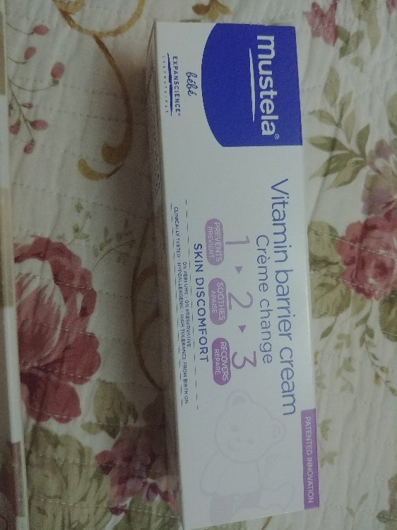 Mustela Vitamin Barrier Cream Creme Change Inci Beauty