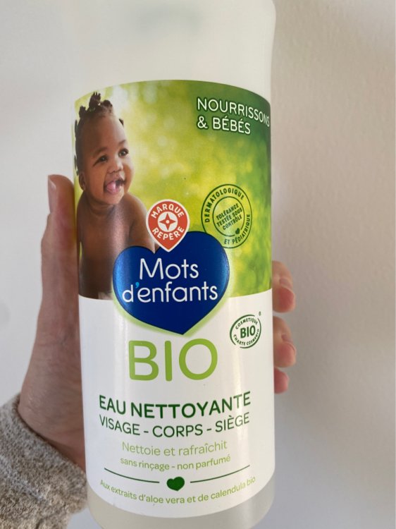 Mots d'enfants Eau Nettoyante Bio Visave, Corps et Siège - INCI Beauty