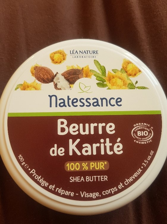 Natessance Beurre De Karite Bio Raffine 100g Inci Beauty