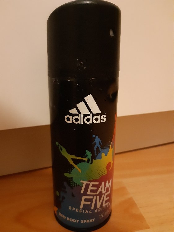 adidas team five body spray