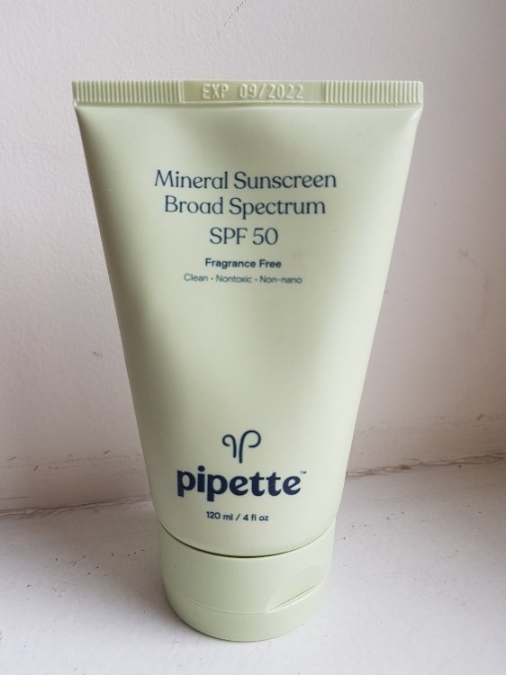 Pipette Broad Spectrum Mineral Sunscreen SPF 50 - 120 ml - INCI Beauty
