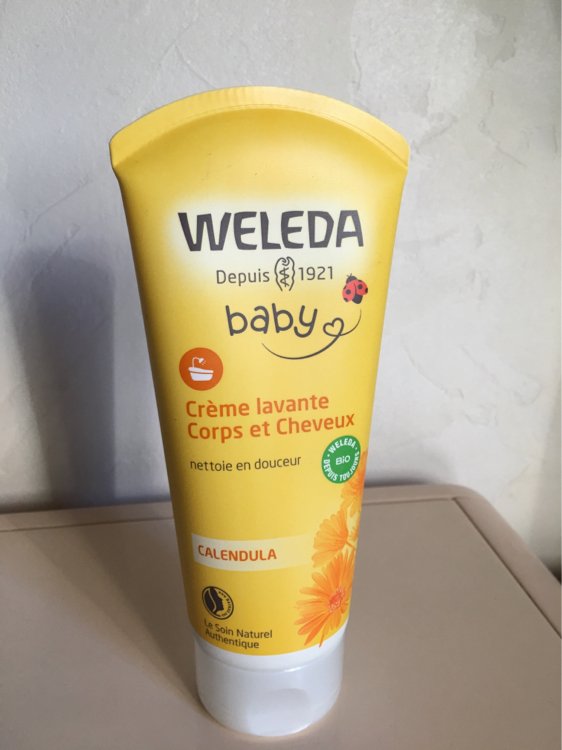 Weleda Bébé Bébé Calendula Crème lavante douce corps et cheveux - INCI  Beauty