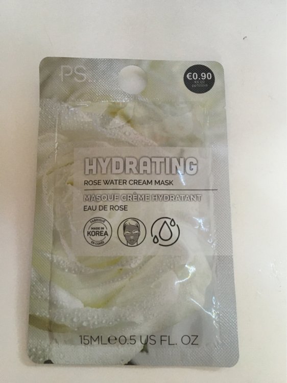 PS Hydrating Rose Water Cream Mask - 15 ml - INCI Beauty