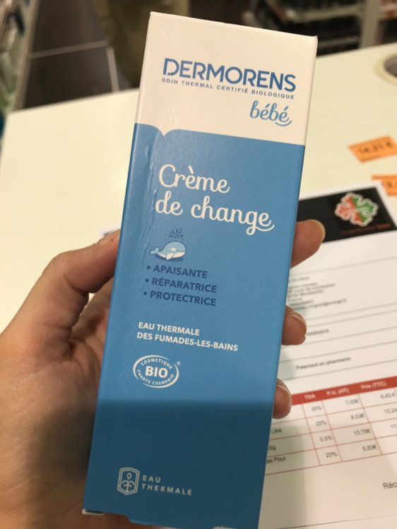 Dermorens Bébé Crème de change - INCI Beauty