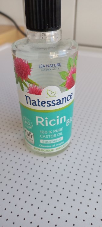 Natessance - Huile de ricin Repousse cheveux et ongles BIO