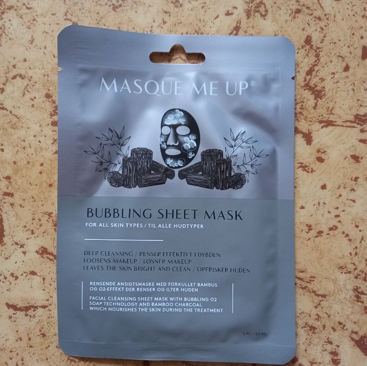 Brace Bot Botanik Masque Me Up Bubbling Sheet Mask (For All Skin Types) - INCI Beauty