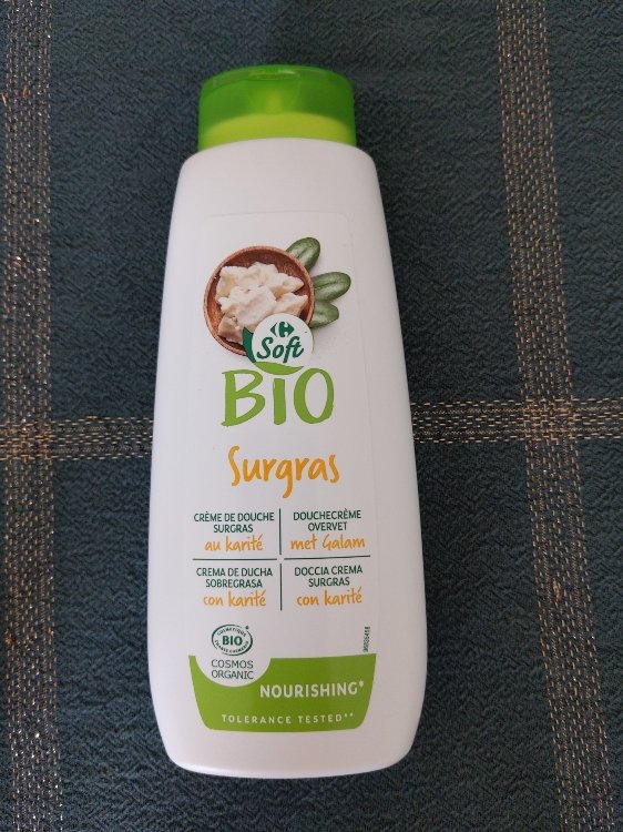 Carrefour Soft Bio Creme de Douche Surgras au Karité - Nourishing ...