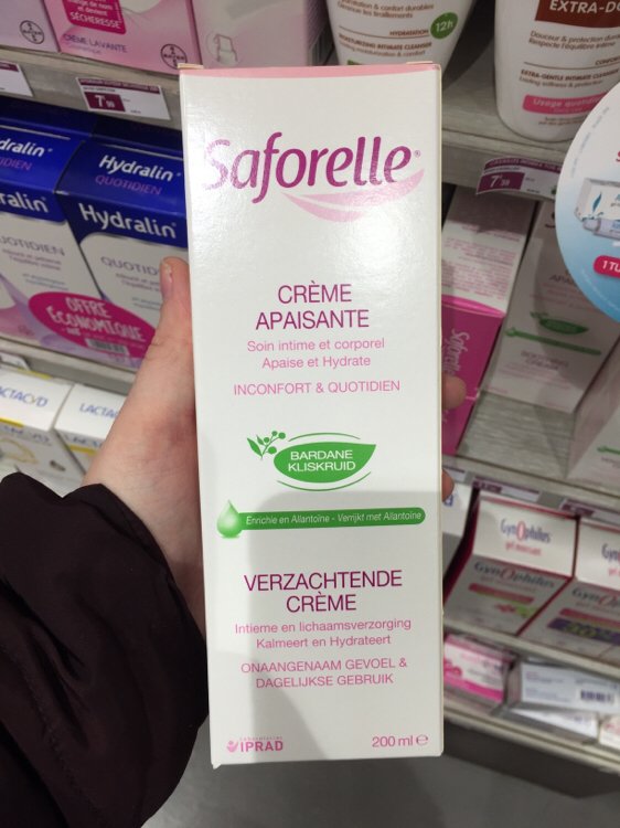 Saforelle - Crème Apaisante - 200ml