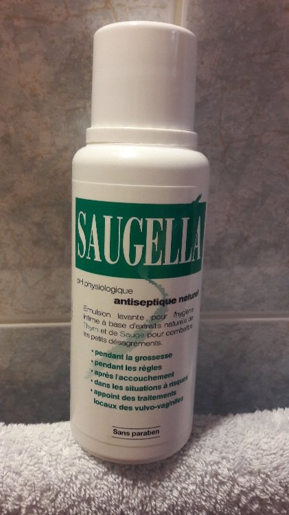 Saugella : Antiseptique naturel émulsion lavante Saugella, flacon