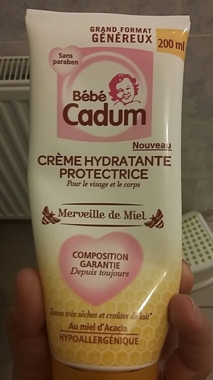Crème protectrice visage bébé