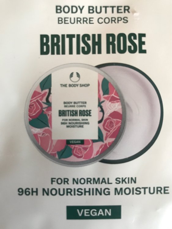 Product combinatie verschijnen The Body Shop British Rose Body Butter (Normal Skin) - INCI Beauty