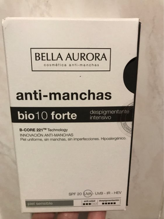 Bella Aurora Bio10 Tratamiento Despigmentante Pieles sensibles 30ml