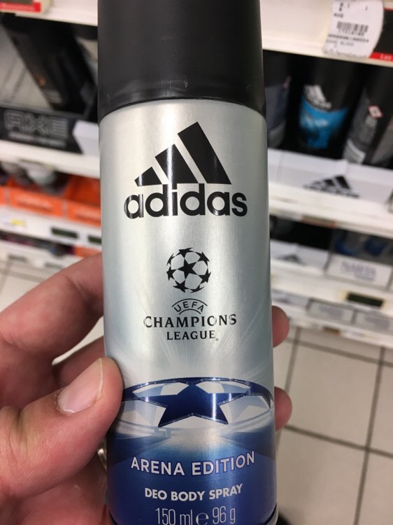 Sustancial Elegante director Adidas Champions League - Arena Edition - Déodorant spray 150 ml - INCI  Beauty