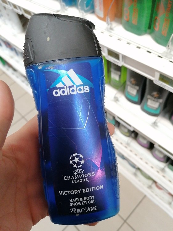 Adidas Gel Douche Corps et Cheveux 2 1 - Uefa Champions League Edition 250 ml - Beauty