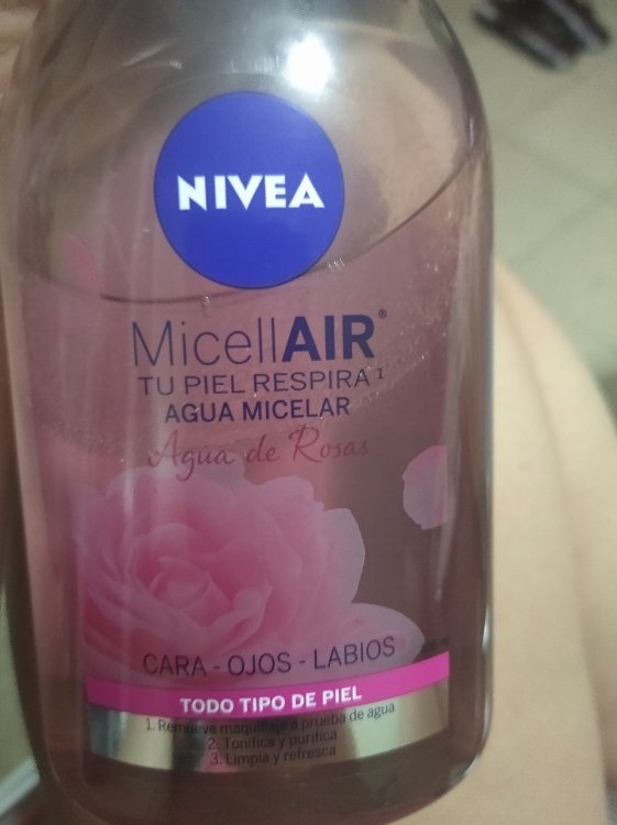 Nivea MicellAIR - Agua micelar efecto mate - Piel mixta a grasa - 400 ml -  INCI Beauty