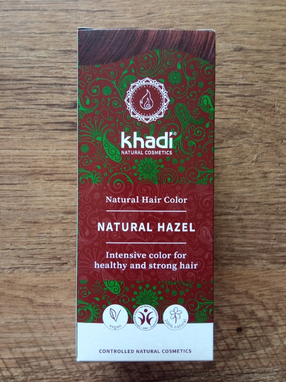 Khadi Herbal Hair Colour Natural Hazel - 100 g - INCI Beauty