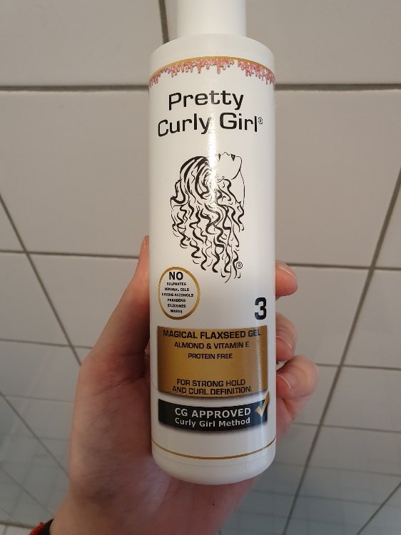 - Beauty Pretty E Vitamin - Magical Almond 3 & ml 250 Gel Curly Flaxseed INCI Girl