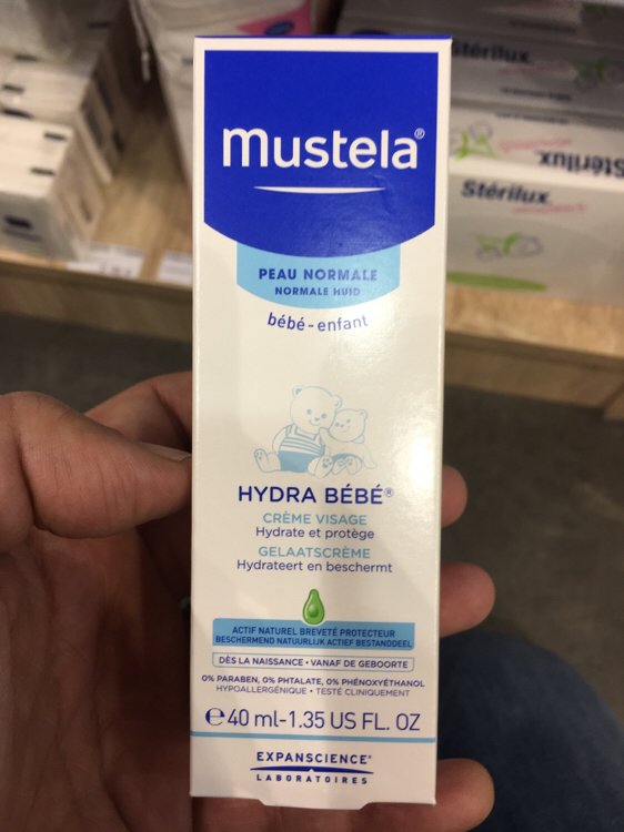 Mustela Hydra Bebe Creme Visage 40 Ml Inci Beauty