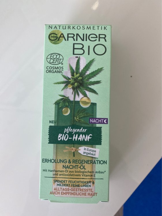 Garnier Bio Phegender Bio-hanf INCI - Beauty Erholung ml Nacht-öl - & 30 Regeneration
