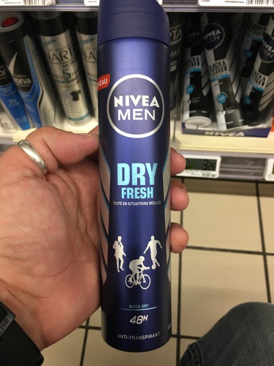 Ongrijpbaar dubbel Sociologie Nivea Men Dry Fresh - Déodorant spray pour homme 48h - INCI Beauty