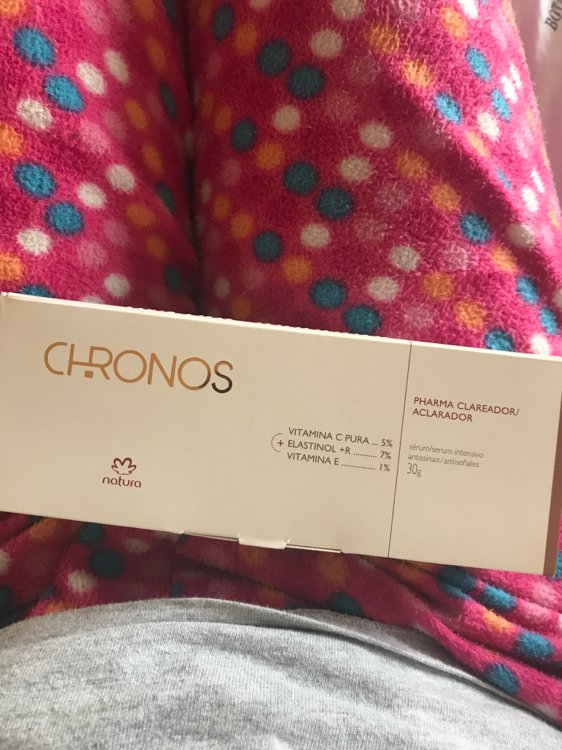 Natura Chronos pharma clareador / aclarador 30g - INCI Beauty