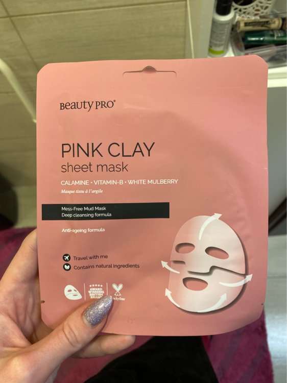 jurist gået vanvittigt Og hold BeautyPro Lifting 3D Clay Sheet Mask With Calamine 18g - INCI Beauty