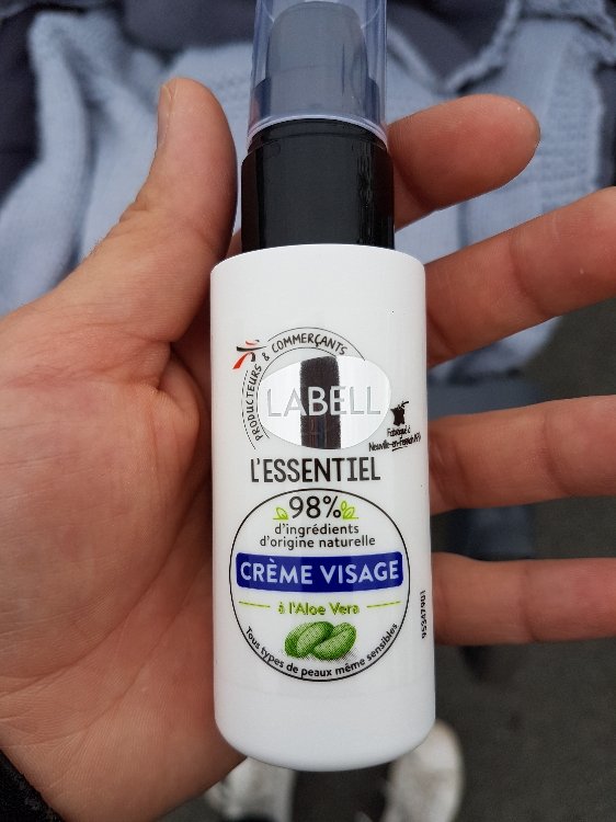 Labell Crème Visage à Laloe Vera Toutes Peaux Inci Beauty 9121