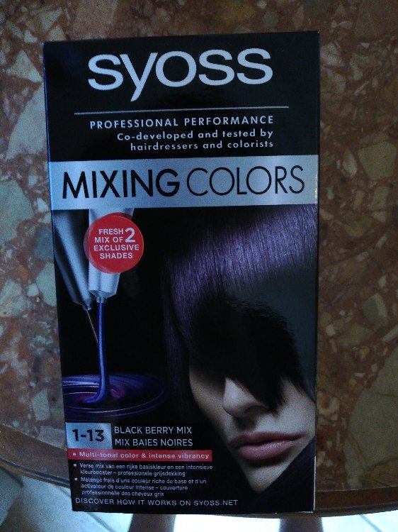Verbanning cijfer veiling Syoss Mixing Colors 1-13 Mix Baies Noires - INCI Beauty