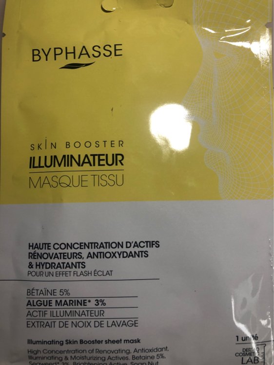 Masque tissu Hydratant Byphasse 18ml