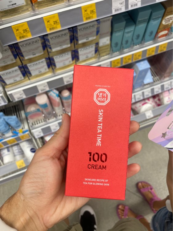 Daeng Gi Meo Ri Skin Tea Time 100 Cream with Omija - 80 ml - INCI 