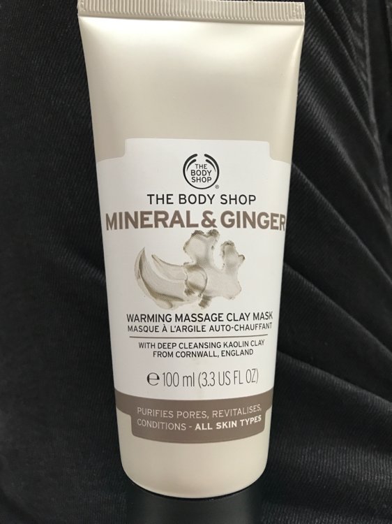 The Body Shop Mineral Ginger - Masque l'argile auto-chauffant 100 ml - INCI Beauty