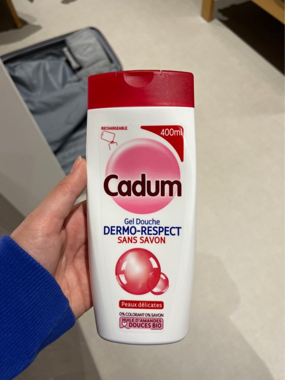 Cadum Dermo-Respect Gel Douche Huile d'Amandes Douces Recharge 500ml