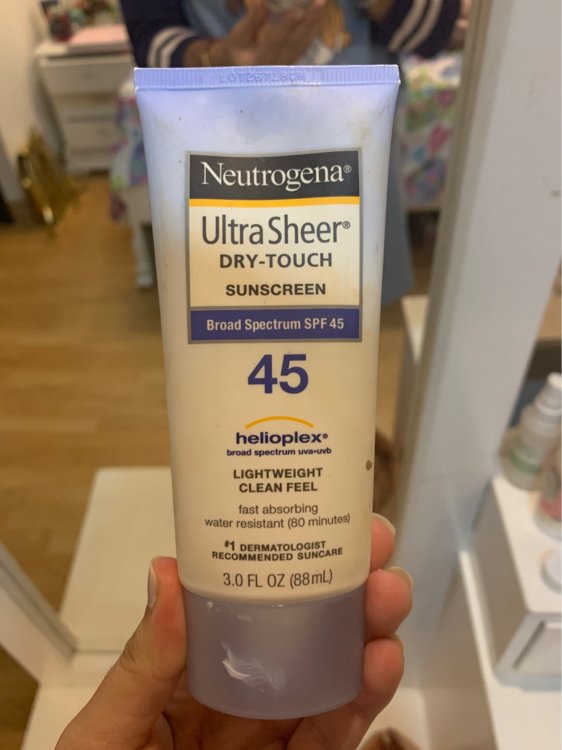 Neutrogena Ultra Dry-Touch Sunscreen - fl. oz - SPF 45 - INCI