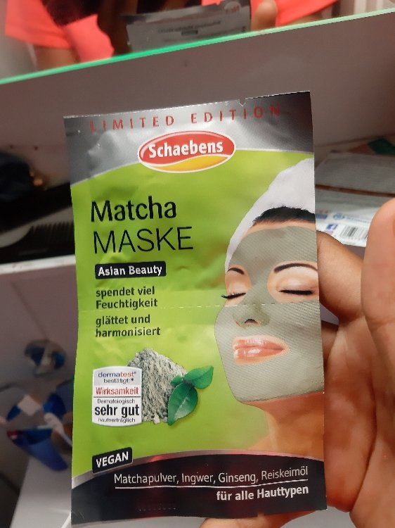 Schaebens Matcha Maske Asian Beauty Inci Beauty