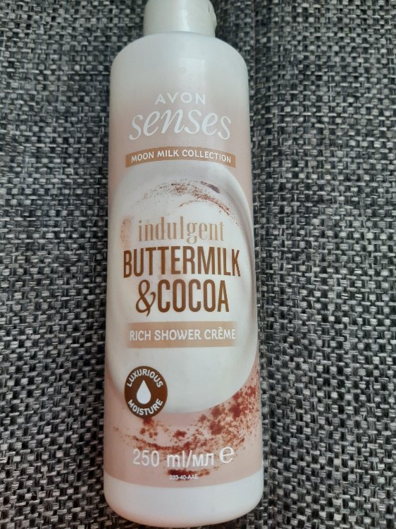 Avon Senses Buttermilk And Cocoa Shower Creme 250 Ml Inci Beauty
