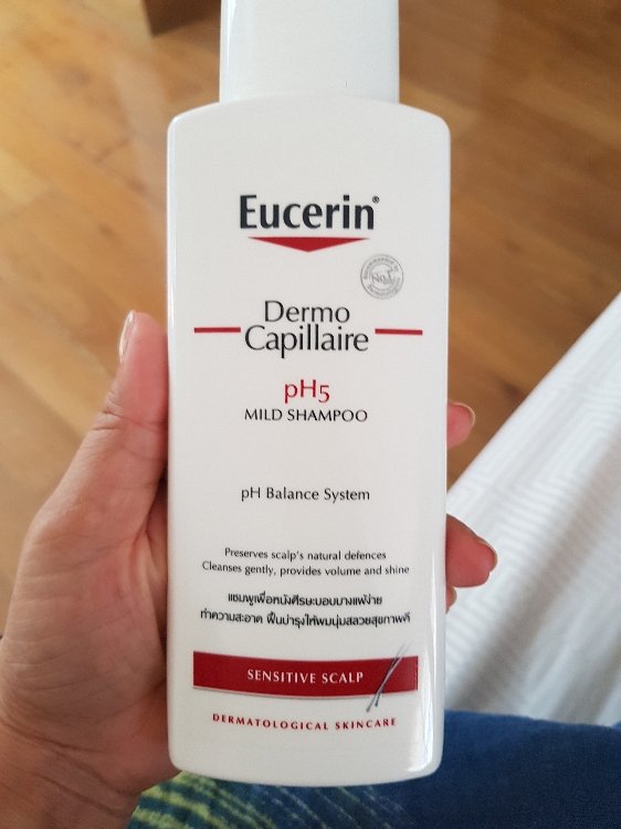 forfriskende tusind dart Eucerin Dermo Capillaire pH5 - Mild shampoo sensitive scalp - 250 ml - INCI  Beauty