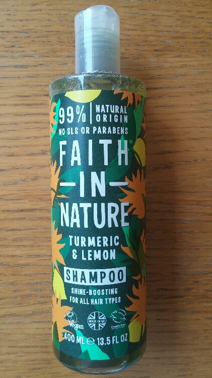 Faith Nature Shampoo Turmeric & Lemon - INCI Beauty