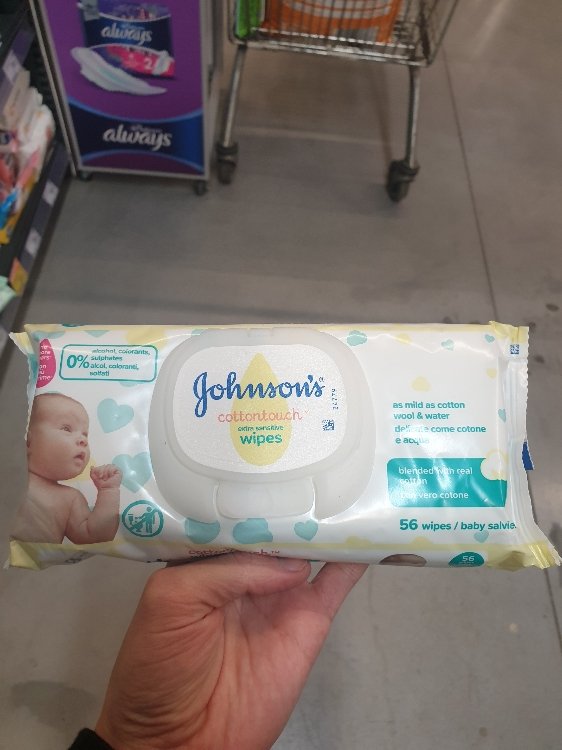 Buy Johnson's ® Baby Cottontouch™ Wipes 20 & 56 wipes Online
