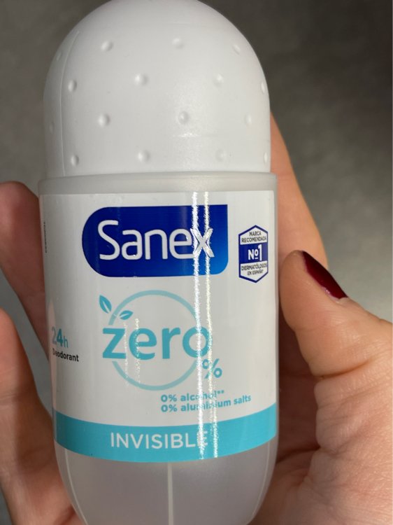 begynde hun er wafer Sanex Zero% Invisible Deodorant Roll-on 0% Alcohol and Aluminium - INCI  Beauty