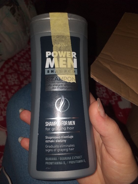 Joanna power cheveux homme shampooing cheveux gris progressivement