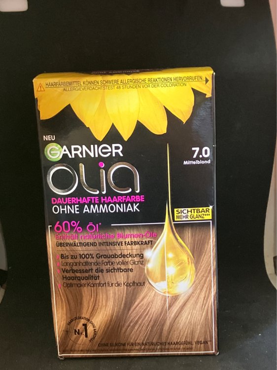 Garnier Olia Haarfarbe Mittelblond Beauty - St 1 7.0 INCI 