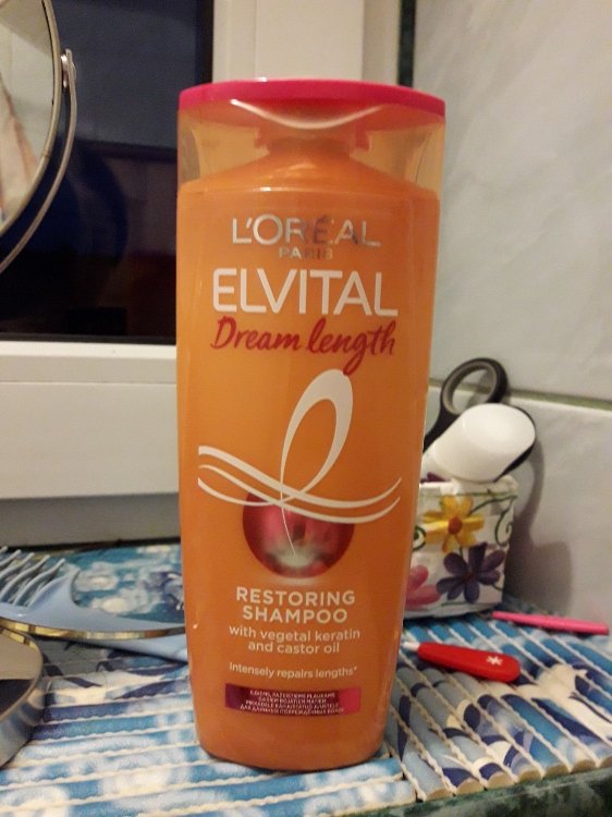coping Tablet Sygdom L'Oréal Elvital Dream Length Restoring Shampoo - 250 ml - INCI Beauty