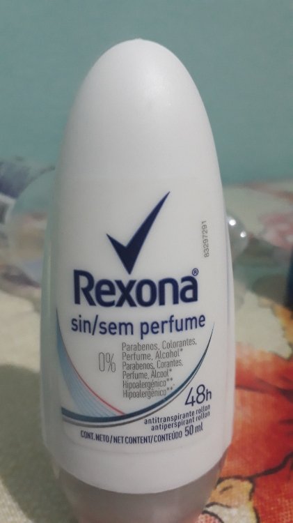 Desodarante Rexona Roll-On Sem Perfume 50 Ml – Brasil Eu Quero!