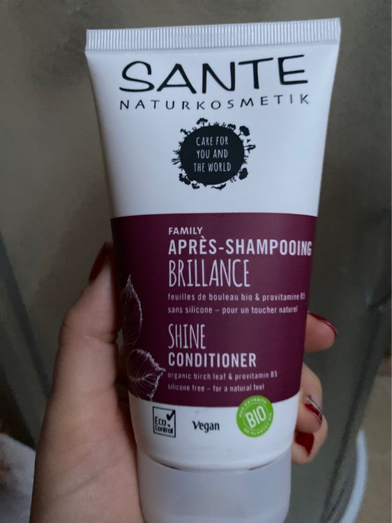 Sante ml Organic Conditioner 150 Birch INCI & Naturkosmetik - B5 Shine Beauty - Leaf Provitamin