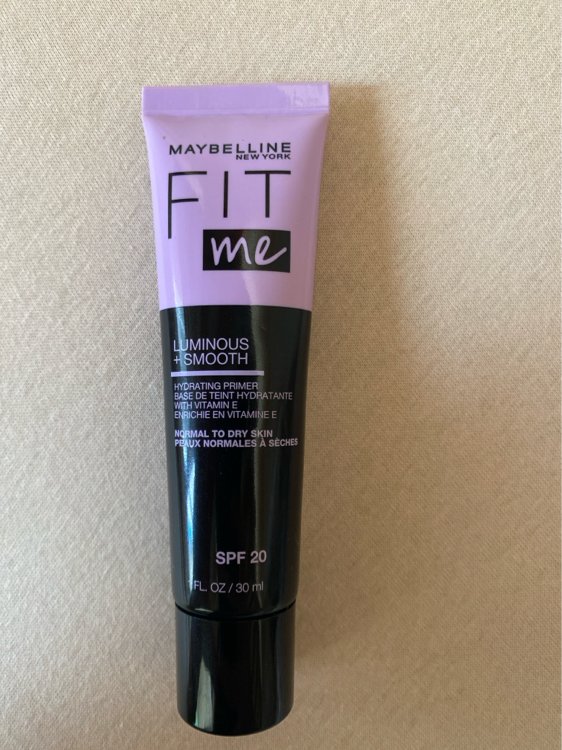 Maybelline Fit Me! Luminous INCI 30 Hydrating Beauty Smooth - Primer + - ml