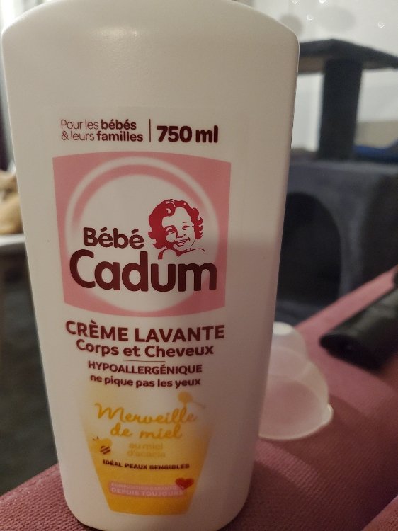 Cadum Bébé Crème Lavante Merveille de Miel 750ml