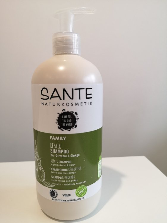 INCI Repair & Organic Sante Shampoo Naturkosmetik Beauty Olive Ginkgo Oil -