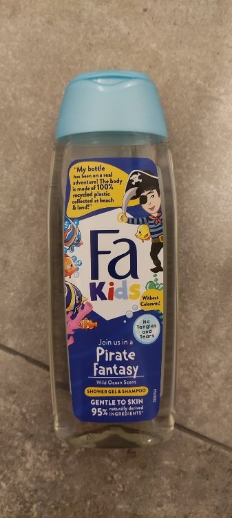 Slagschip Discriminatie Interpersoonlijk Fa Kids Pirate Shower Gel & Shampoo - 250 ml - INCI Beauty
