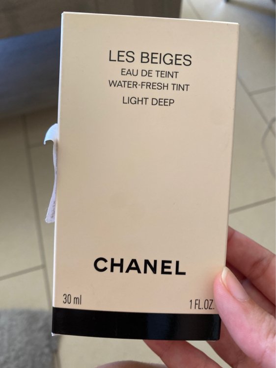 CHANEL LES BEIGES WATER-FRESH TINT IN SHADE LIGHT DEEP 1 OZ BOXED