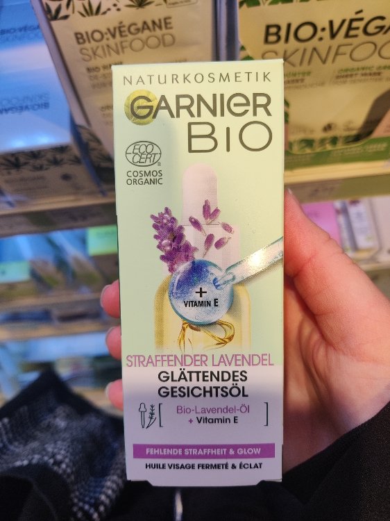 - Beauty Garnier Straffendes bio-lavendel Bio - INCI Regenerierende gesichts-öl